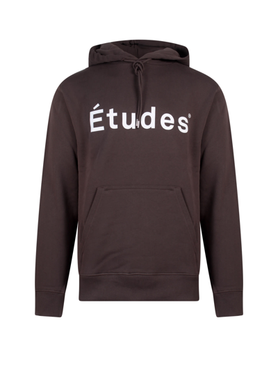 Shop Etudes Studio Sweatshirt In Brown