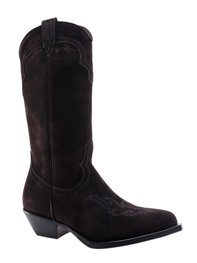 Shop Sonora Santa Fe Flame Boots In Brown