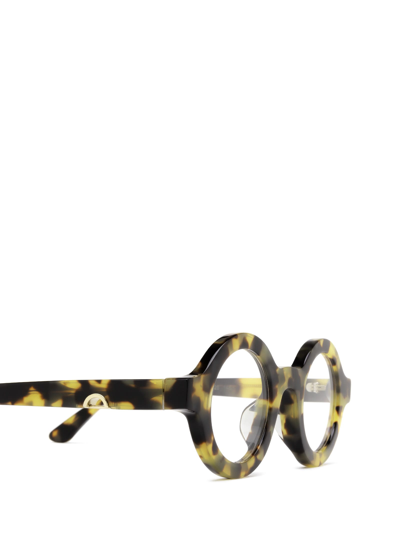 Huma Myo Optical Havana Maculate Unisex Eyeglasses In Havana Maculate