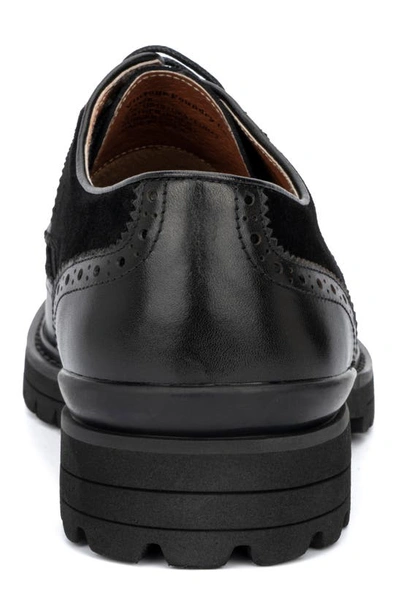 Shop Vintage Foundry Andrew Wingtip Derby In Black