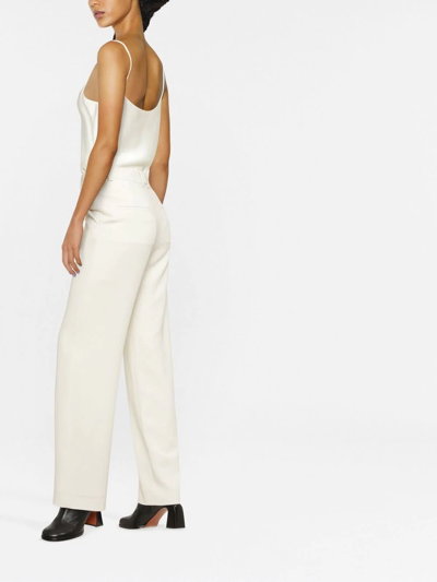 Shop Filippa K Hutton Tailored Trousers In Neutrals