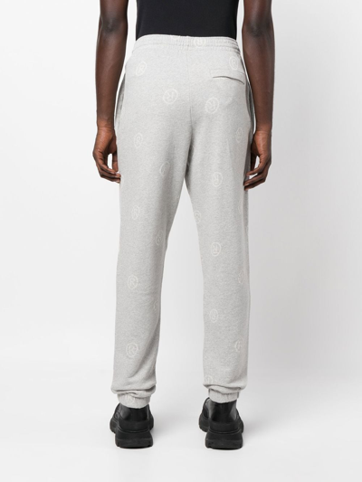 Martine Rose All-over Logo-print Track Pants In Grey