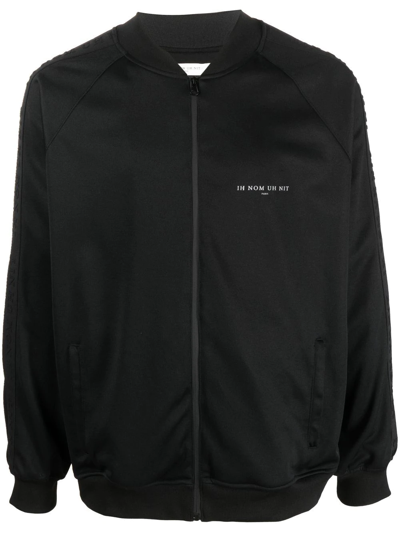 Shop Ih Nom Uh Nit Logo-print Lightweight Jacket In Black