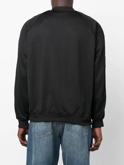 Ih Nom Uh Nit Illustrative-print Bomber Jacket In Black