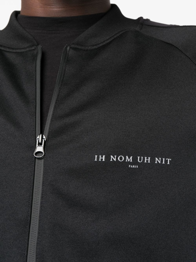Shop Ih Nom Uh Nit Logo-print Lightweight Jacket In Black
