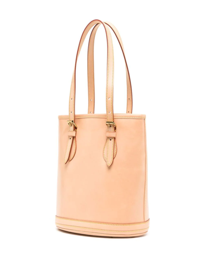 Pre-owned Louis Vuitton 2002  Bucket Pm Bag In Neutrals