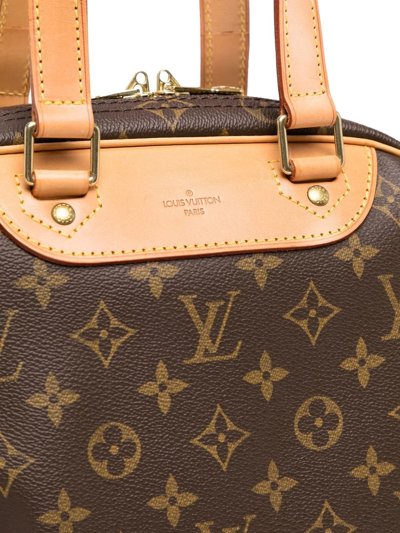 Pre-owned Louis Vuitton 2001  Excursion Top-handle Bag In Brown