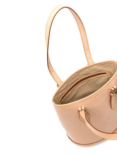 Pre-owned Louis Vuitton 2002  Bucket Pm Bag In Neutrals