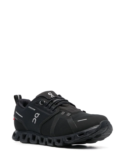 Shop On Running Cloud 5 Waterproof Sneakers In Black