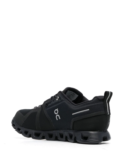 Shop On Running Cloud 5 Waterproof Sneakers In Black