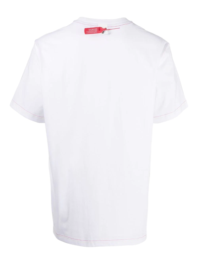 Shop Mostly Heard Rarely Seen 8-bit Atlanta Graphic-print T-shirt In White