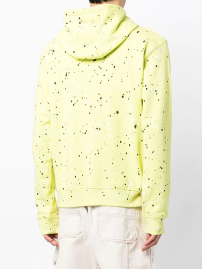 Mostly Heard Rarely Seen 8-bit Neon Volt Long-sleeve Hoodie In Yellow
