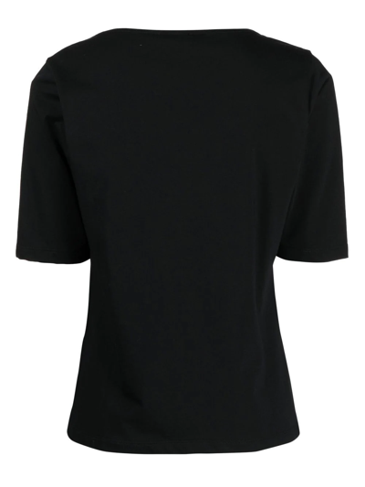 Shop Agnès B. Irony Short-sleeved T-shirt In Black