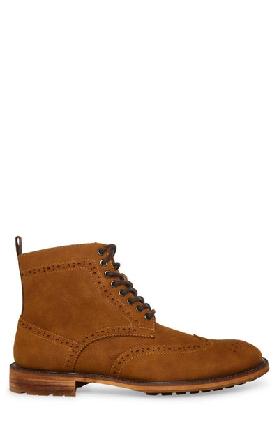 Shop Madden Ryland Boot In Cognac Suede