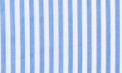 Shop Soul Of London Sol Stripe Button-up Shirt In Light Blue