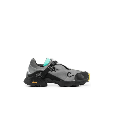 Shop A-cold-wall* X Roa Black Minaar Panelled Hiking Sneakers