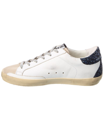 Shop Golden Goose Superstar Leather & Suede Sneaker In White