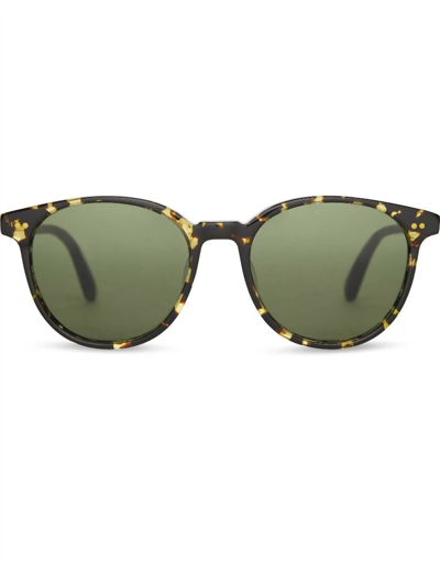 Shop Toms Bellini Sunglasses In Eco Havana Tortoise -glass Bottle Green In Multi