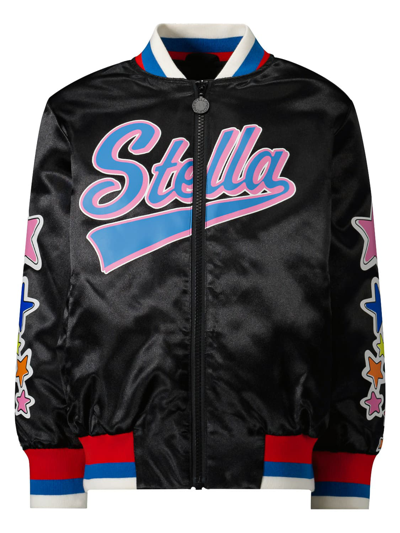 Shop Stella Mccartney Black Jacket For Girls