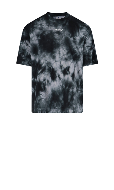 Shop Off-white T-shirt 'arrow' Tie Dye