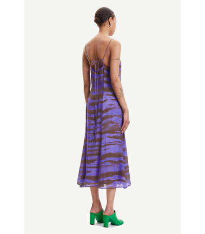 Shop Samsoe & Samsoe Annah Dress In Purple