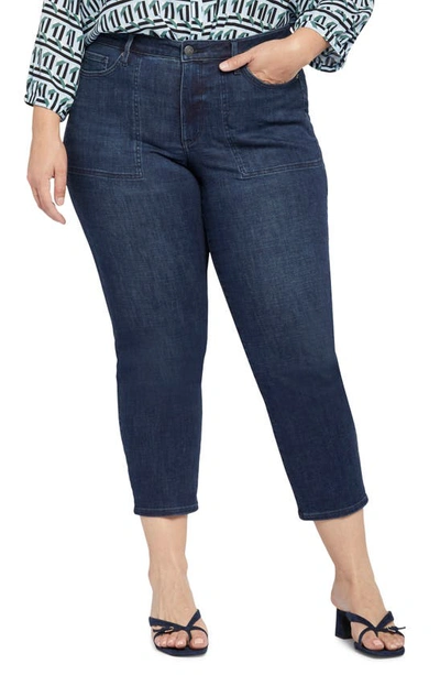 Shop Nydj Piper Ankle Relaxed Jeans In Mesquite