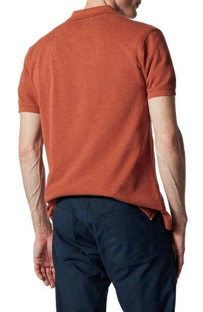 Rodd & Gunn The Gunn Slim Fit Polo Shirt In Terracotta