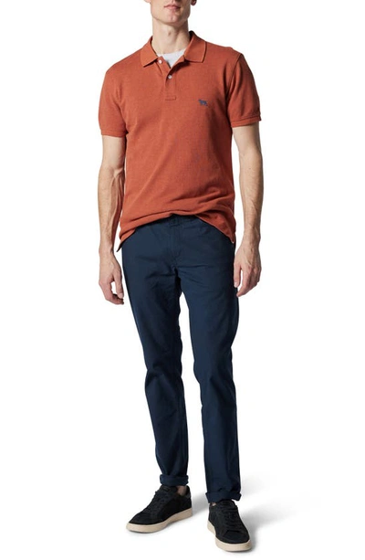 Rodd & Gunn The Gunn Slim Fit Polo Shirt In Terracotta