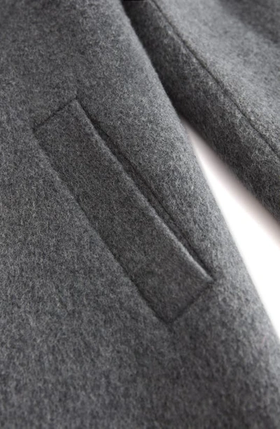 Shop & Other Stories Belted Coat In Grey Melange