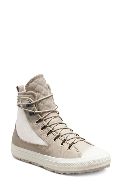 Converse Chuck Taylor® All Star® All Terrain Waterproof Sneaker Boot In  Light Bone/ Papyrus/ Egret | ModeSens