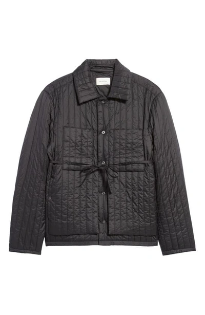 Craig Green Quilted Belted Shell Worker Jacket In Black | ModeSens