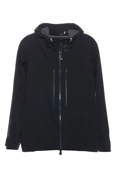 Shop Moncler Fuyens Day-namic Polartec® Hooded Rain Jacket In Black