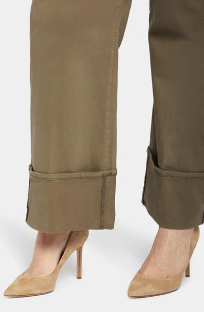 Nydj Teresa Wide Leg Jean In Ripe Olive