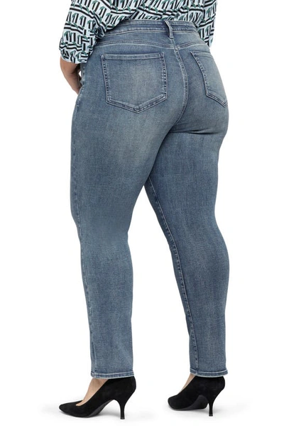 Shop Nydj Sheri Slim Straight Leg Jeans In Playlist