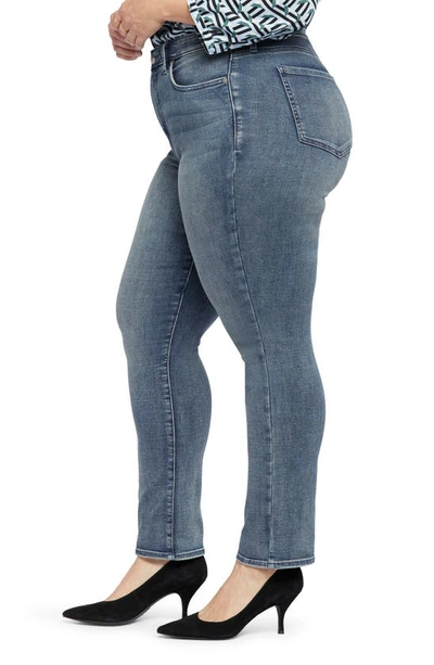 Shop Nydj Sheri Slim Straight Leg Jeans In Playlist