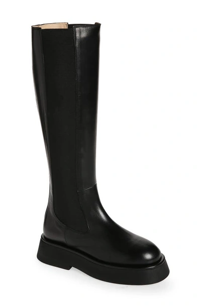 Shop Wandler Rosa Tall Chelsea Boot In Black