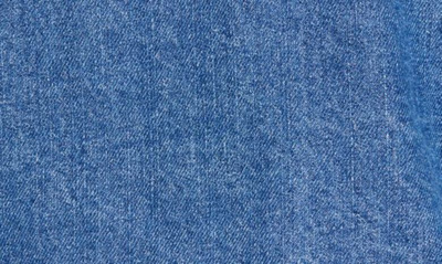 Shop Vero Moda Denim Trench Coat In Medium Blue Denim