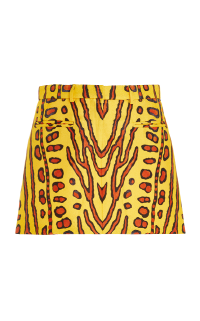 Shop Altuzarra Zola Printed Mini Skirt