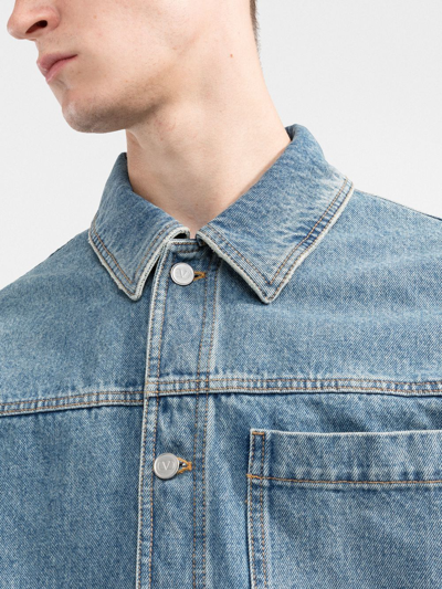 Shop Valentino Shirts Denim