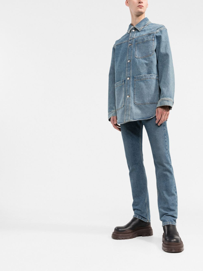 Shop Valentino Shirts Denim