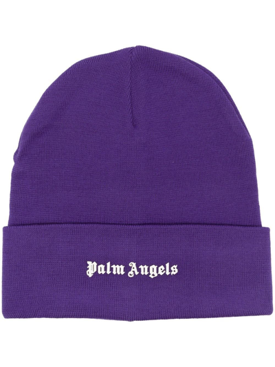 Shop Palm Angels Hats Purple