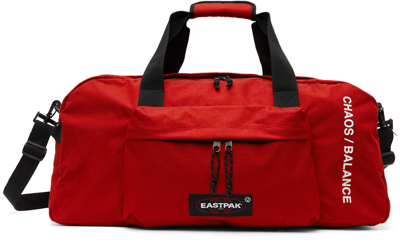 Shop Undercover Red Eastpak Edition Recycled Canvas Duffle Bag