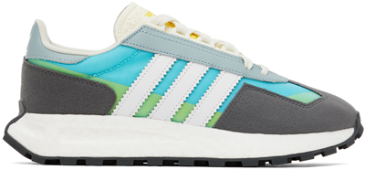 Shop Adidas Originals Multicolor Retropy E5 Sneakers In Grey Five / Ftwr Whi