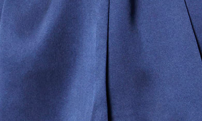 Shop Equipment Linneta Tie Neck Silk Satin Blouse In Medieval Blue