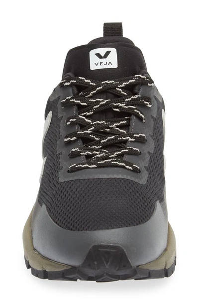 Shop Veja Dekkan Sneaker In Black Oxford Grey Tonic