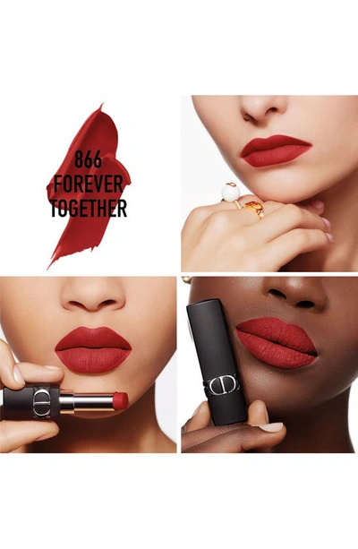 Dior Forever Transfer-proof Lipstick In 866 Forever Together