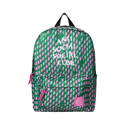 Pre-owned Anti Social Social Club Tokyo 1997 Backpack 'green'