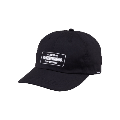 Pre-owned Neighborhood Dad Cap 'black'