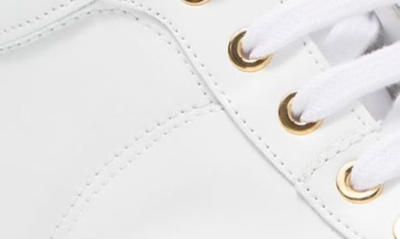 Shop Valentino By Mario Valentino Alessia High-top Sneaker In White