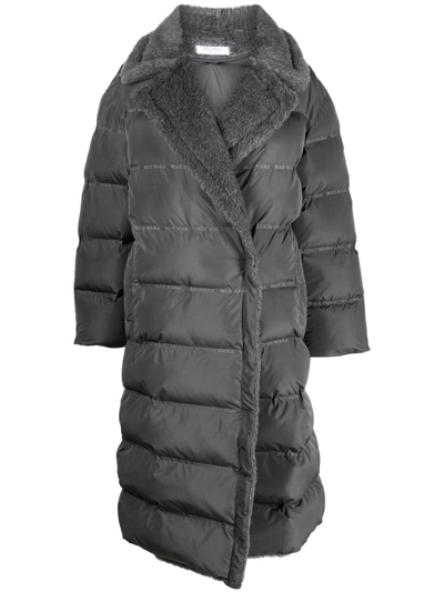 Shop Max Mara `frisia` Coat In Grigio